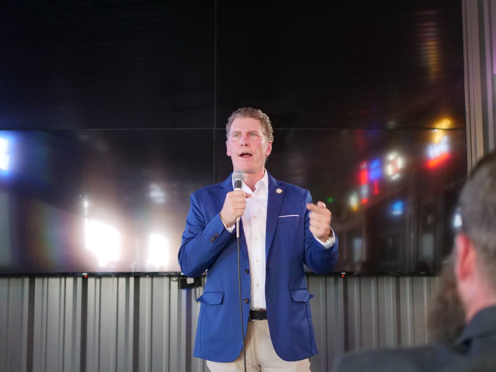 Bo French at our launch event